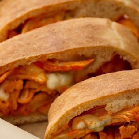 Buffalo Chicken Stromboli