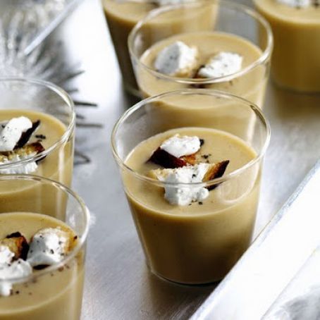 White Bean Soup Shooters