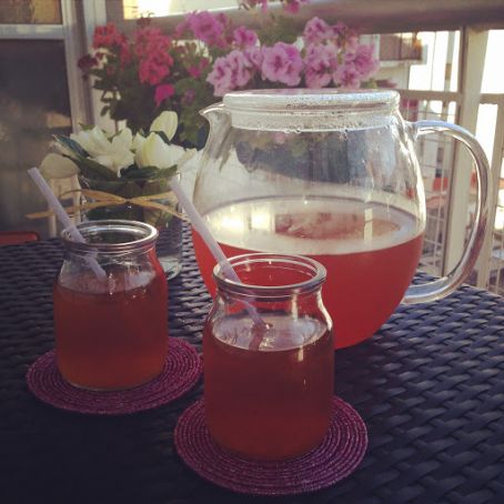 Té Helado de Limón y Miel