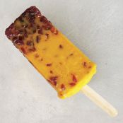 Mango-Cranberry Ice Pops