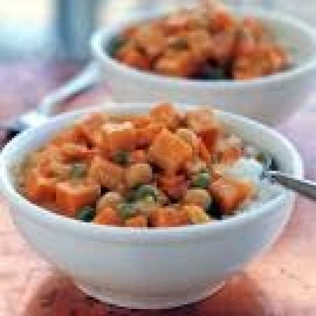 Chickpea and Sweet Potato Curry