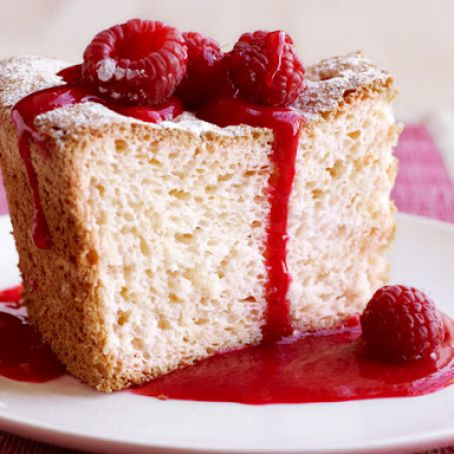 Ginger Angel Food Cake