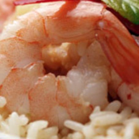 Garlic Shrimp Rice Bowl