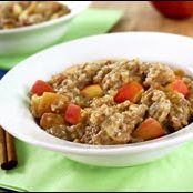 Crock Pot Cinna-apples and Oats