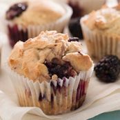 Gluten-Free Blackberry Muffins