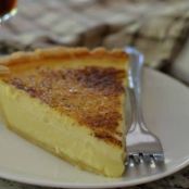 Old Fashioned Silky Creamy Custard Pie