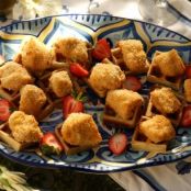 Bite-Size Chicken and Waffles