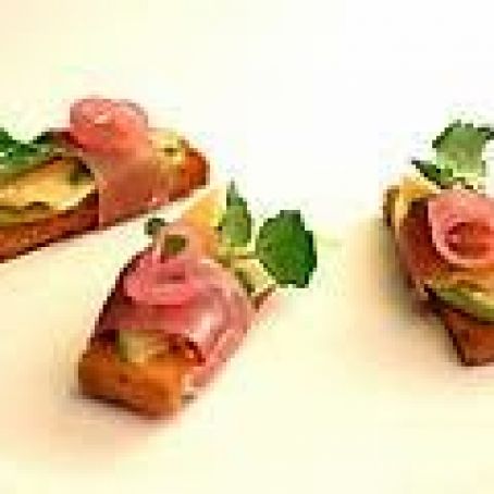 Grown Up Ham and Cheese Finger Sandwiches