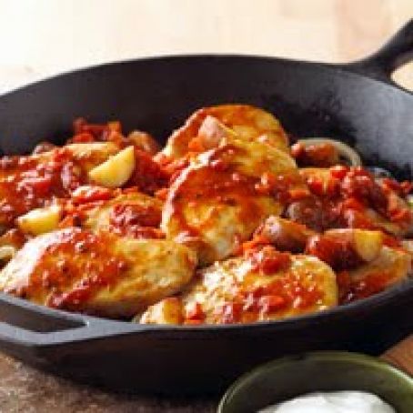 Chipotle Chicken & Vegetable Skillet