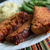 Two Bean Meatless Meatloaf