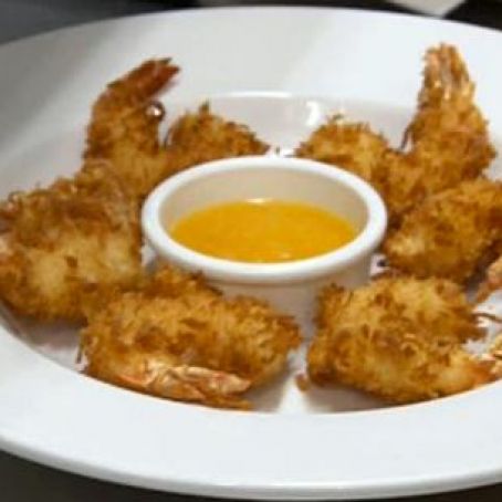 Coconut Shrimp with Mango Horseradish