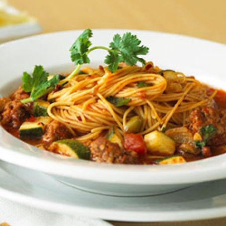 Mexican Chorizo Noodle Bowl