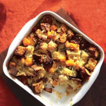 Butternut Squash Bread Pudding
