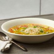 Paella Soup- couscous