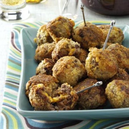 Bacon Cheeseburger Balls Recipe