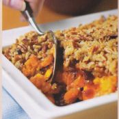 Streuseled Sweet Potatoes & Dried Fruit