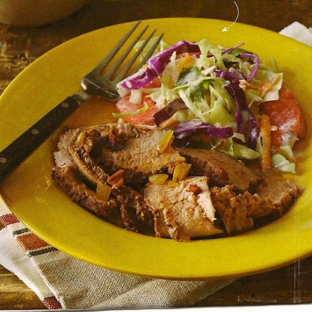 Texas Style Barbecued Beef Brisket