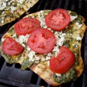 Grilled Pesto Pizza