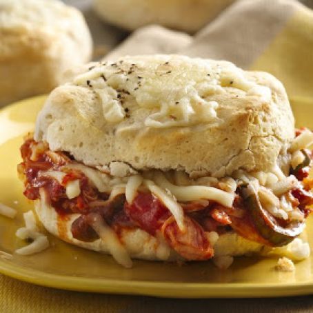 Southwest Chicken Biscuit Sandwiches