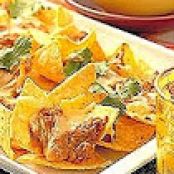 bean and cheese nachos