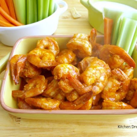 Oven Roasted Buffalo Shrimp