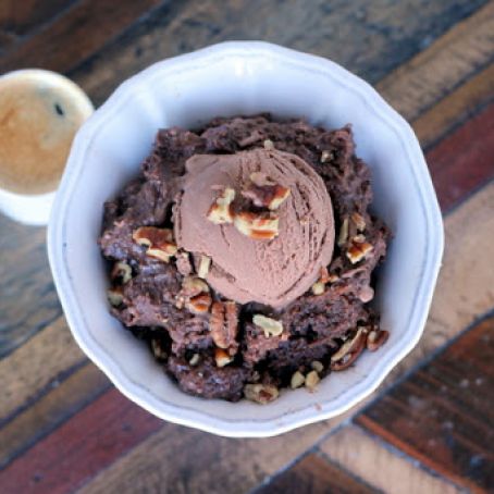 Mocha Fudge Cake ... using Coconut Flour or Almond Flour