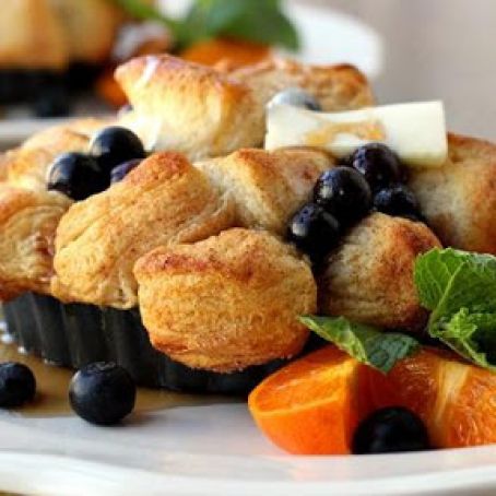 Blueberry-Pancake Monkey Bread