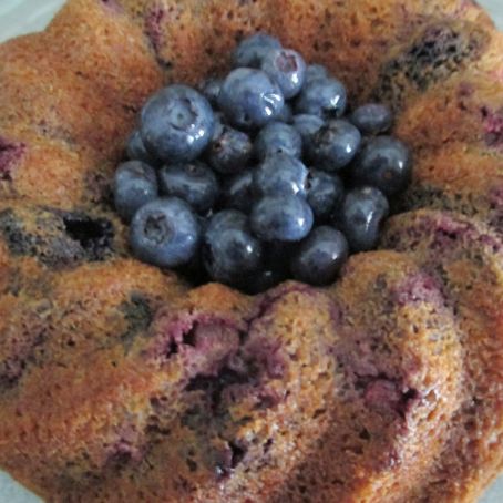 Desserts - Gluten-Free Blueberry Spice Cake