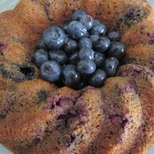 Desserts - Gluten-Free Blueberry Spice Cake