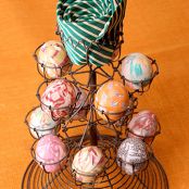 Silk-Tie Easter Eggs