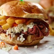 Loaded Roast Beef Sandwich