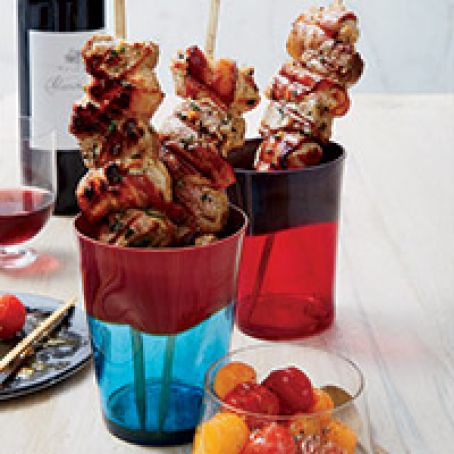 Herb-Marinated Mixed Skewers