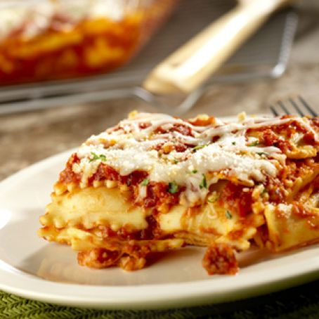 Shortcut Ravioli Lasagna Recipe