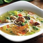 Turkey Meatball Soup