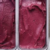 Blueberry Buttermilk Sherbet