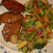 Teriyaki Pork and Noodles