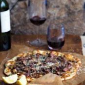 Sausage & Carmelized Onion Pizzas