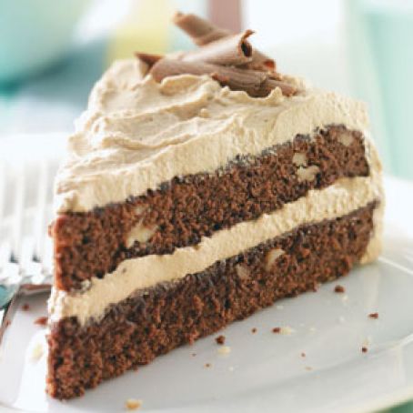 Maple-Mocha Brownie Torte Recipe