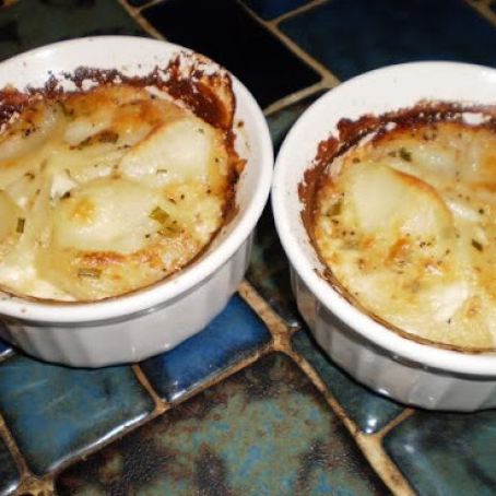 5 Minute Individual Potato Gratins