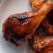 Baked Sticky Honey and Sriracha Chicken