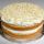 Lemon Cream Cake w/ Milk Crumb Topping