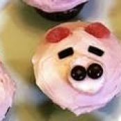 Pink Piggy Cupcakes