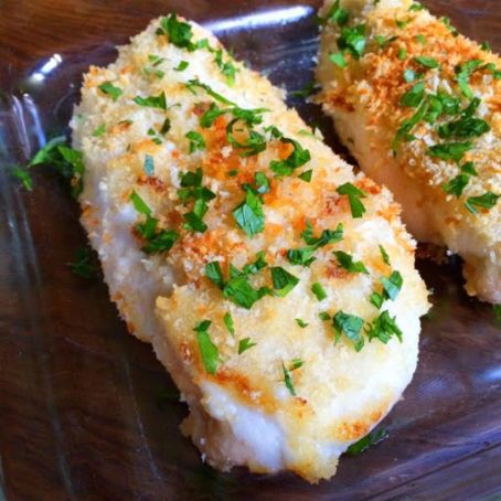 CRISPY GARLIC BAKED CHICKEN