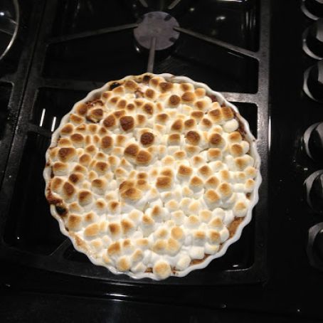 Triple Chocolate S'More Pie