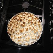 Triple Chocolate S'More Pie