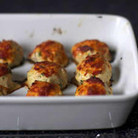 Baked Chicken Meatballs