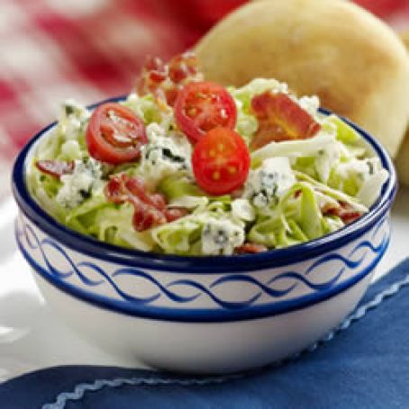 Red, White and Blue Slaw Salad