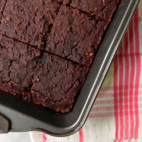 Black Bean Pumpkin Brownies