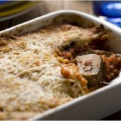 EGGPLANT & TOMATO GRATIN