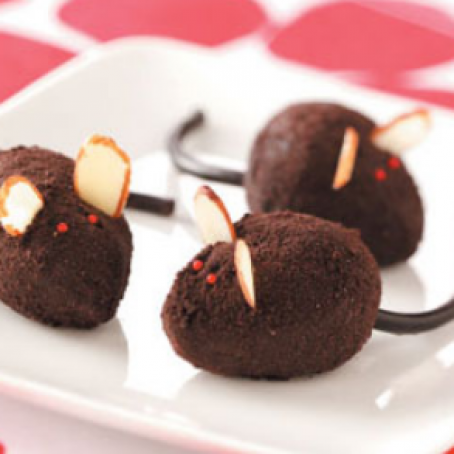 Christmas Mice Cookies